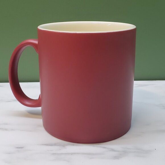 Mug-  Two Tone Red and Cream Mickey Mouse from Disney Parks in EUC - Picture 5 of 8